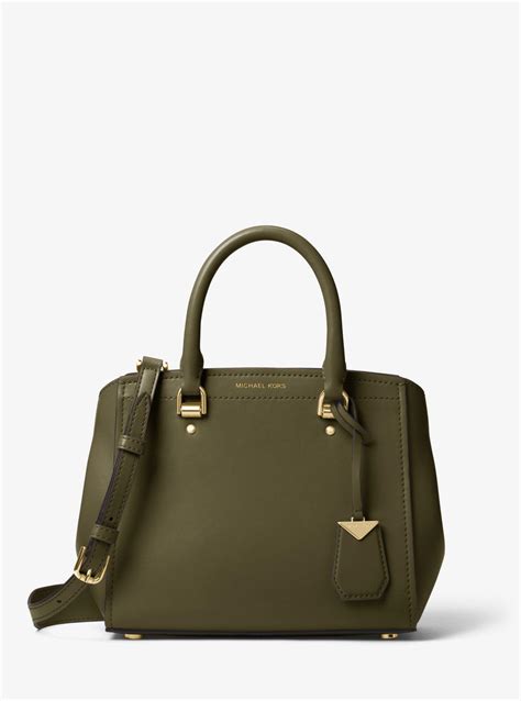 michael kors benning medium green|Michael Kors.